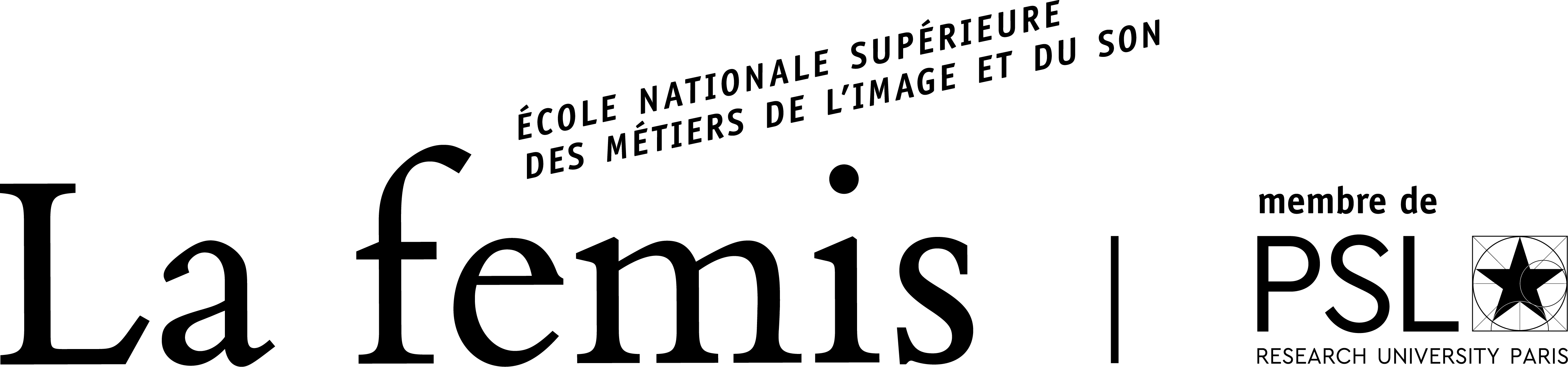 Logo fémis+PSL_NB